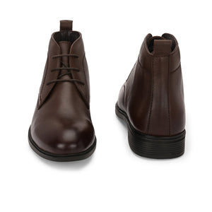 Egoss Leather Chukka Boots For Men