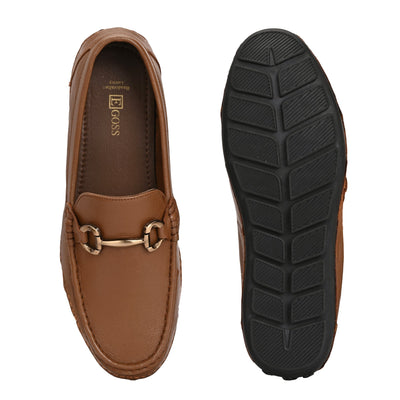 Egoss Casual Leather Loafers For Men