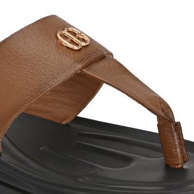Comet Leather Slippers by Aspeerio
