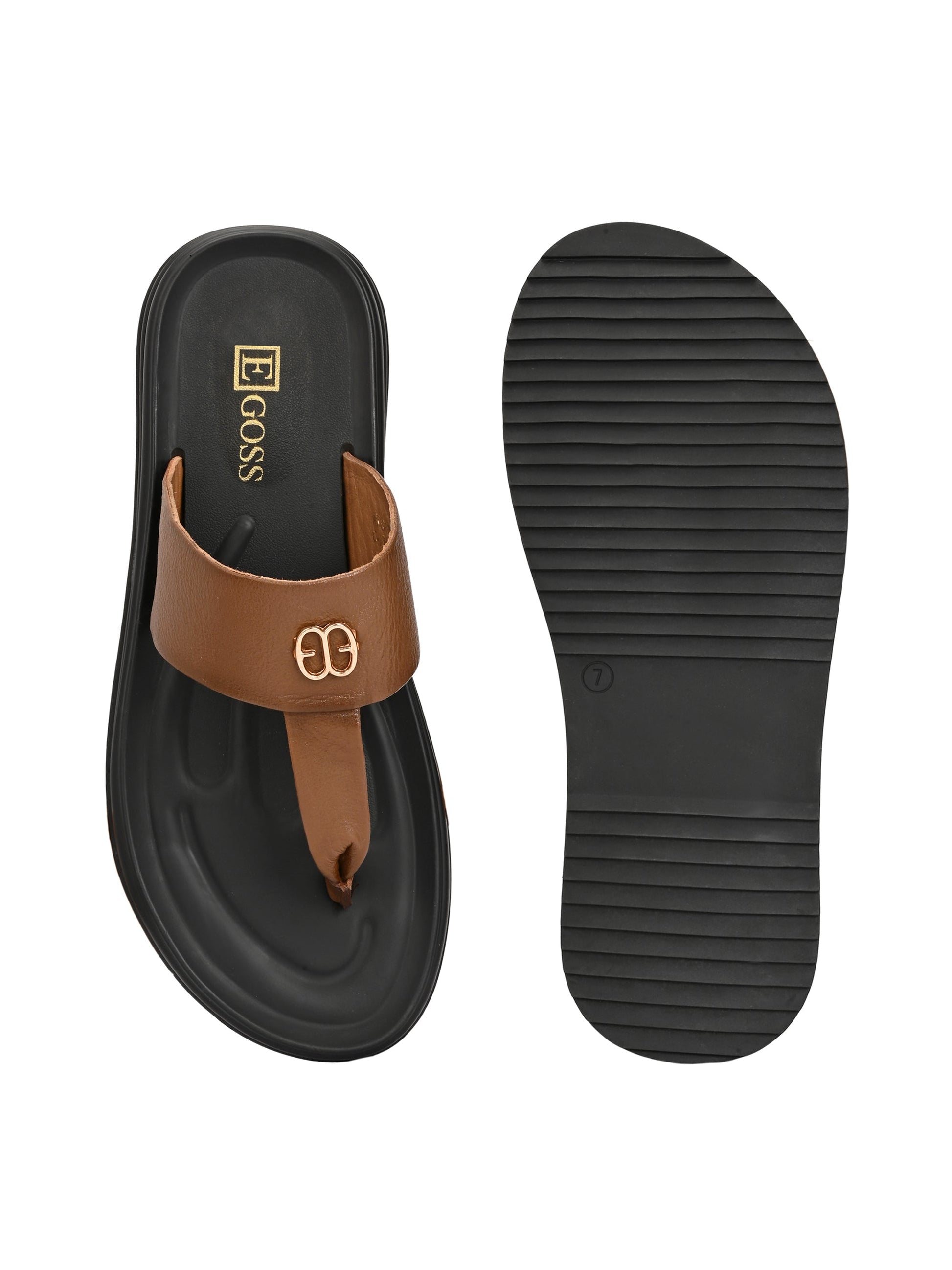 Comet Leather Slippers by Aspeerio