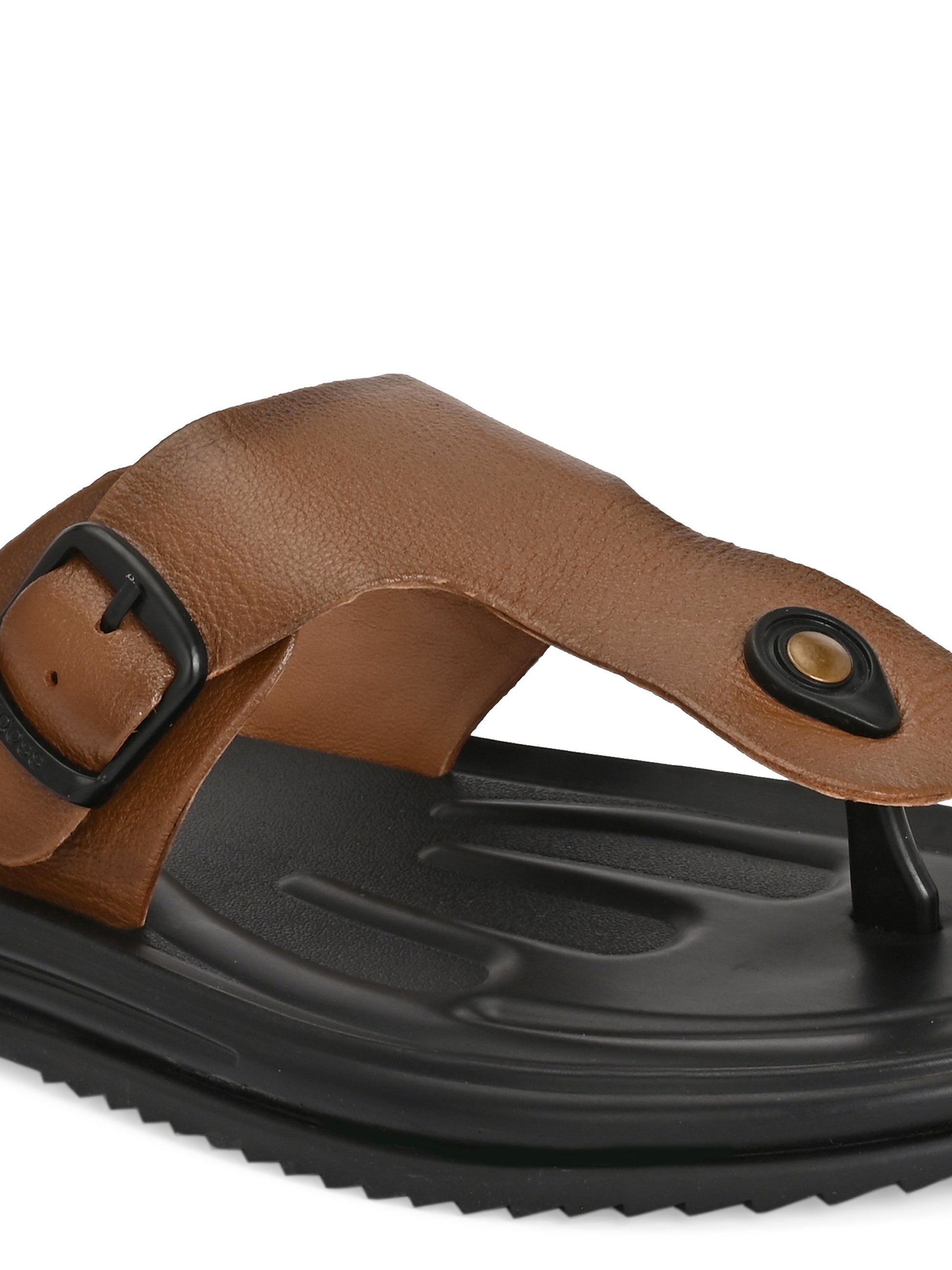 Comet Leather Slippers by Aspeerio