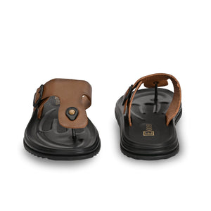 Comet Leather Slippers by Aspeerio