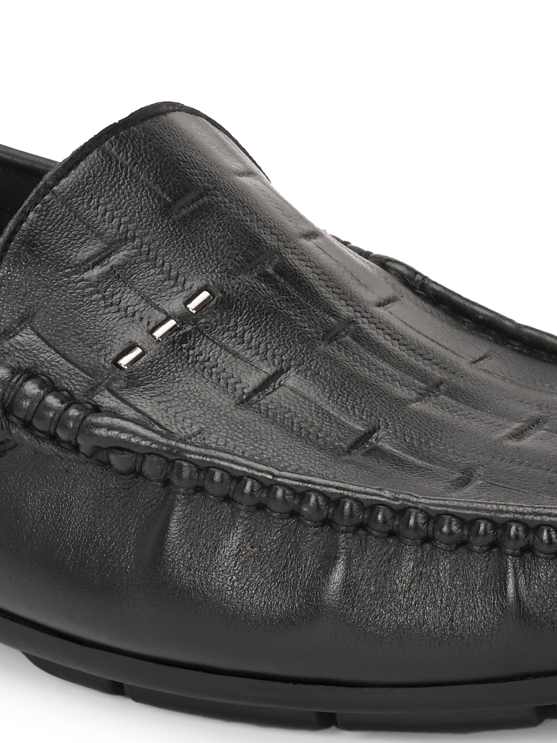 Egoss Printed Loafers For Men