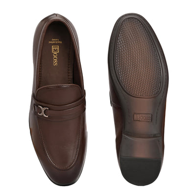 Egoss Formal Slip-On Loafers For Men