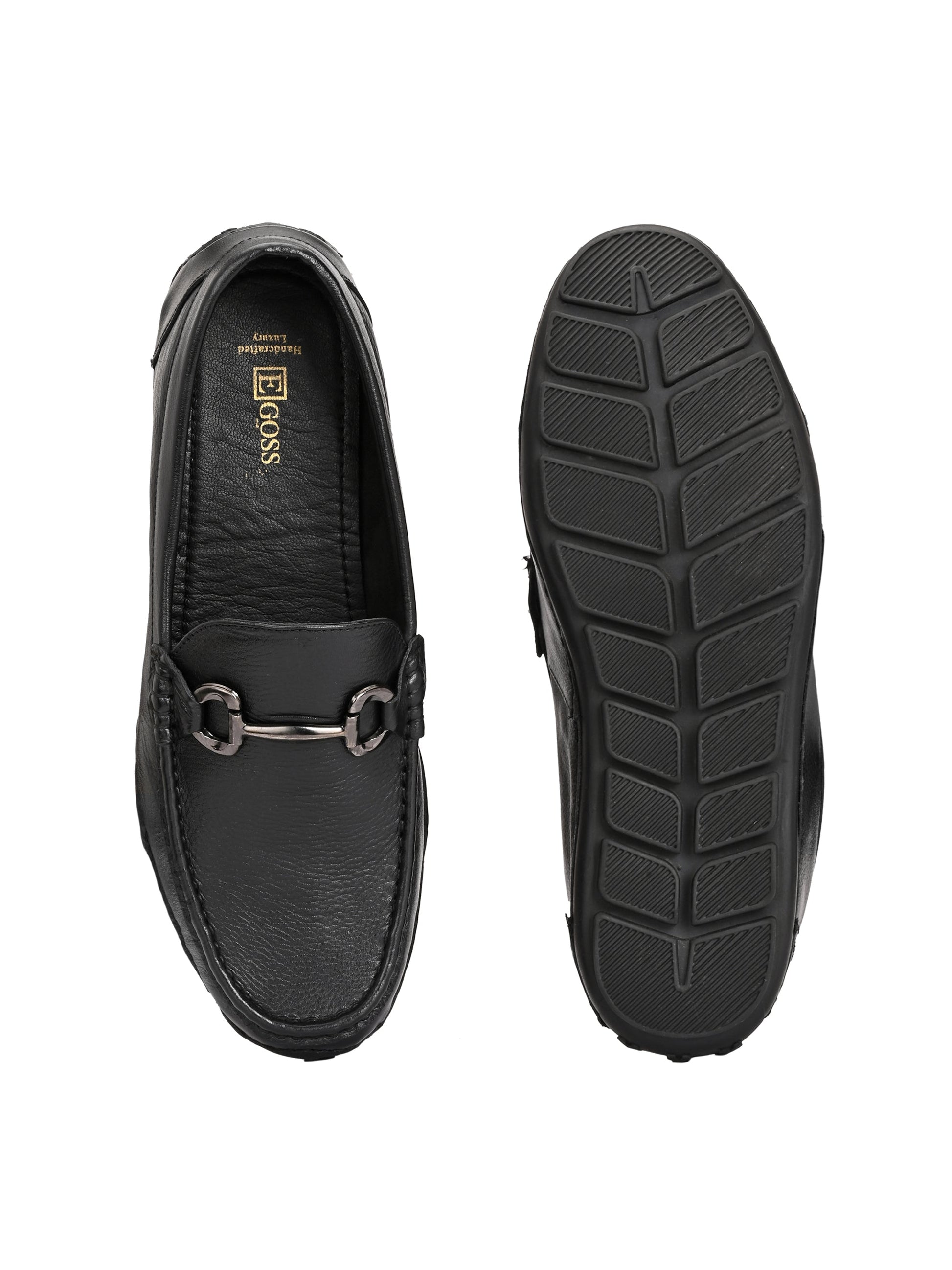 Egoss Casual Leather Loafers For Men