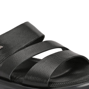 Egoss Leather Slippers For Men