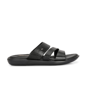 Egoss Leather Slippers For Men