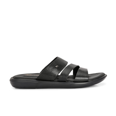 Egoss Leather Slippers For Men