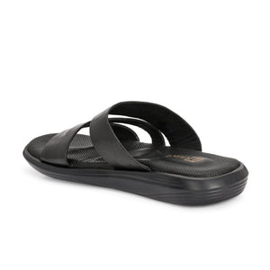 Egoss Leather Slippers For Men