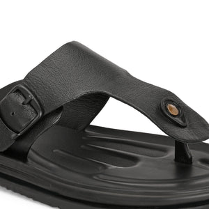Comet Leather Slippers by Aspeerio