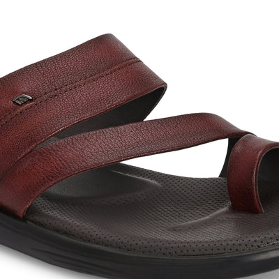 Egoss Leather Slippers For Men