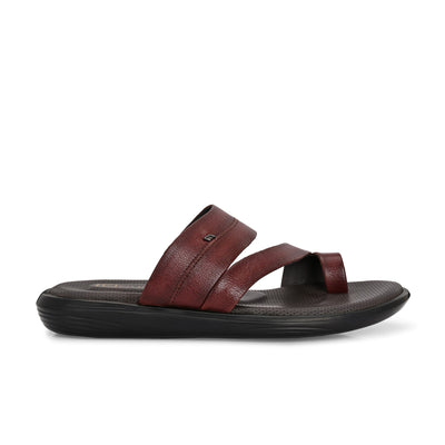 Egoss Leather Slippers For Men