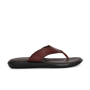 Egoss Leather Slippers For Men