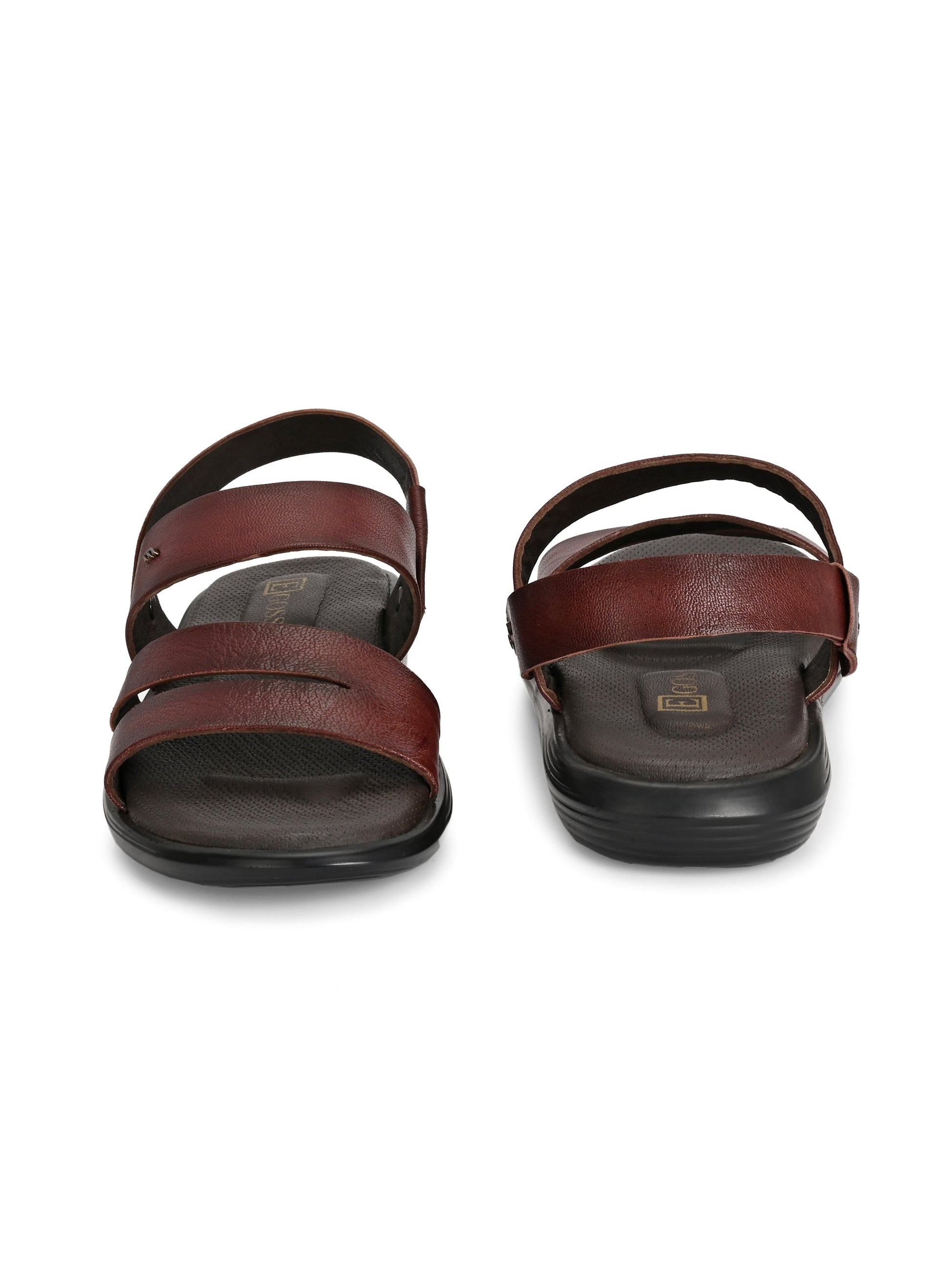 Egoss Leather Slippers For Men