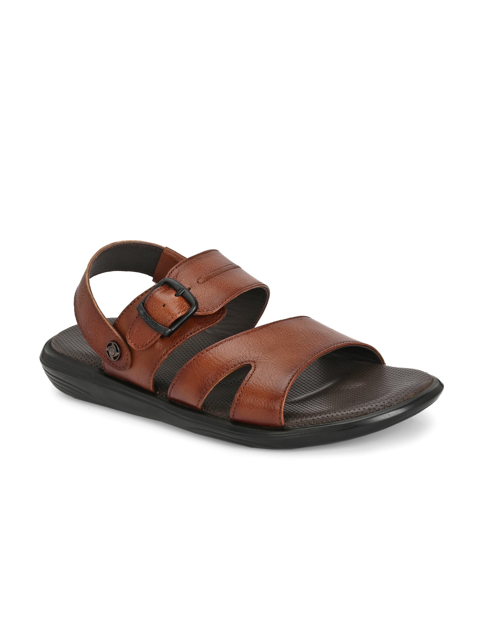Egoss Leather Sandals For Men