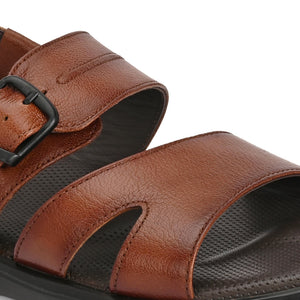 Egoss Leather Sandals For Men