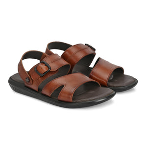 Egoss Leather Sandals For Men