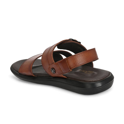 Egoss Leather Sandals For Men