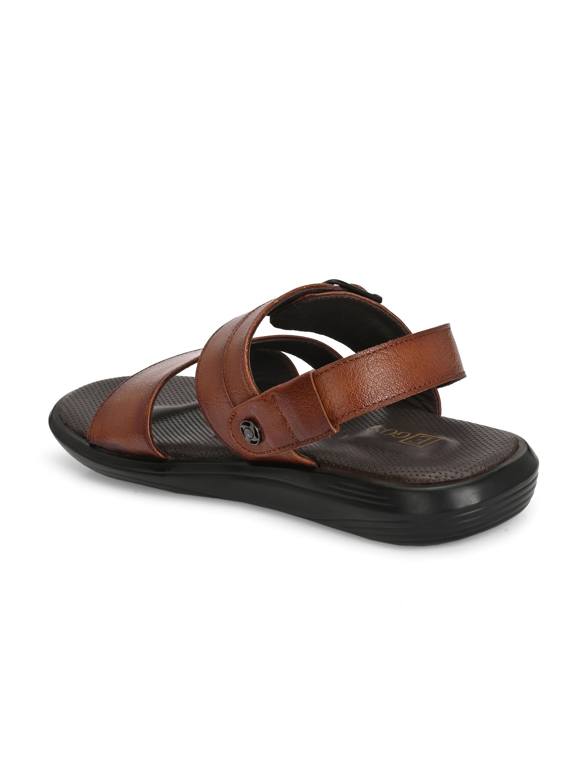 Egoss Leather Sandals For Men