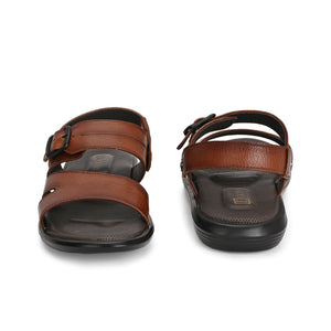 Egoss Leather Sandals For Men