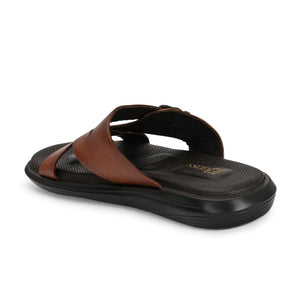 Egoss Leather Slippers For Men