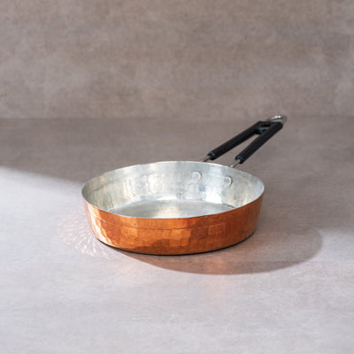 Copper Frypan (Frying Pan)- Naturally non stick , Non Toxic, Teflon Free