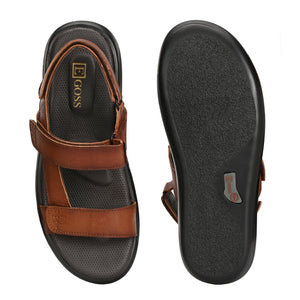 Egoss Leather Sandals For Men