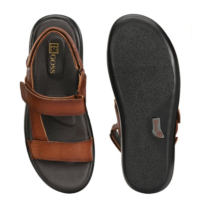 Egoss Leather Sandals For Men
