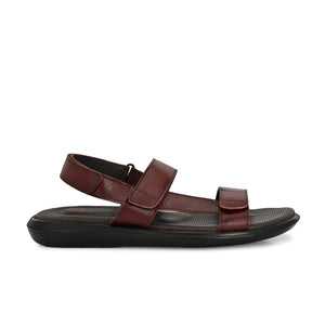 Egoss Leather Sandals For Men