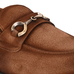 Stardust Buckled Loafers by Aspeerio