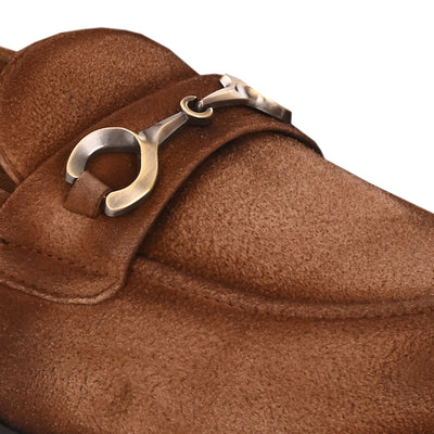 Stardust Buckled Loafers by Aspeerio
