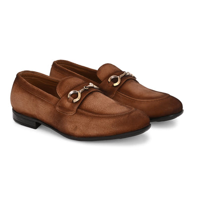 Stardust Buckled Loafers by Aspeerio