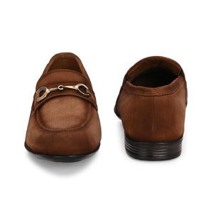 Stardust Buckled Loafers by Aspeerio