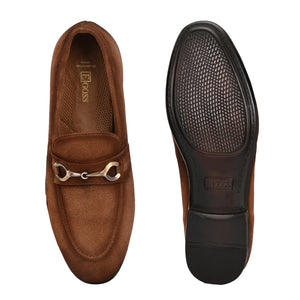 Stardust Buckled Loafers by Aspeerio