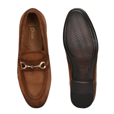 Stardust Buckled Loafers by Aspeerio