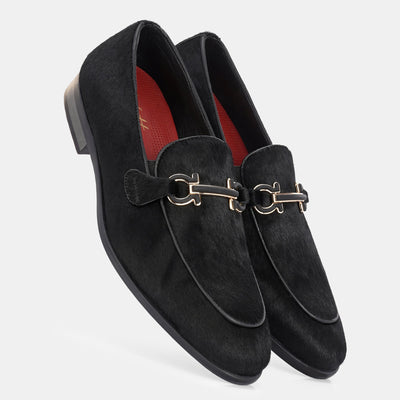Stallion Buckled Loafers by Lafattio
