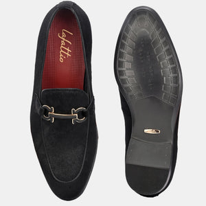 Stallion Buckled Loafers by Lafattio