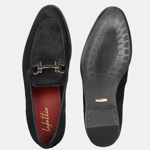 Stallion Buckled Loafers by Lafattio
