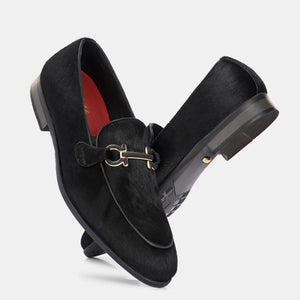 Stallion Buckled Loafers by Lafattio