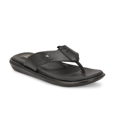 Egoss Leather Slippers For Men