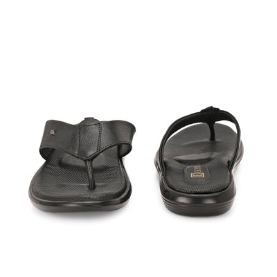 Egoss Leather Slippers For Men