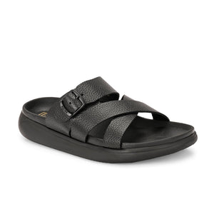 Comet Leather Slippers by Aspeerio