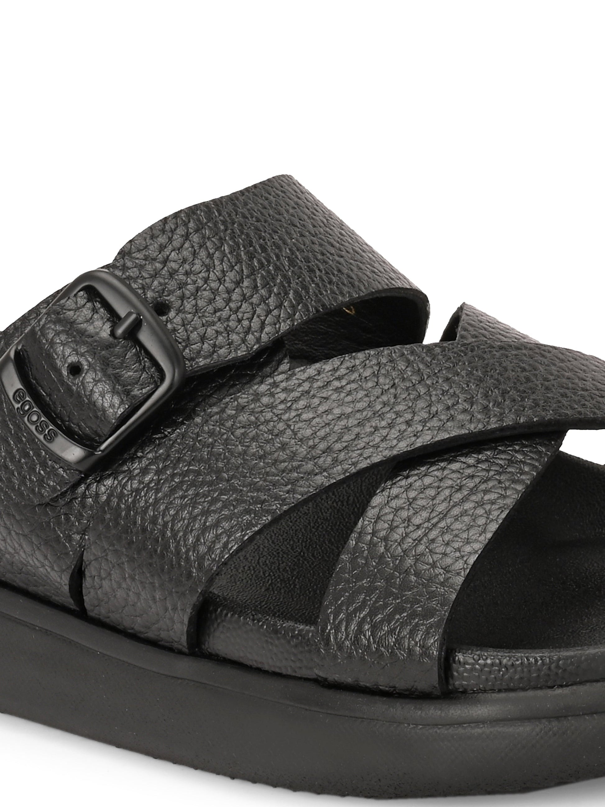 Comet Leather Slippers by Aspeerio