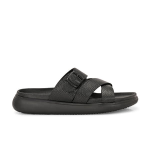 Comet Leather Slippers by Aspeerio