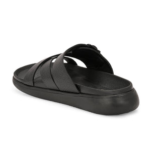 Comet Leather Slippers by Aspeerio