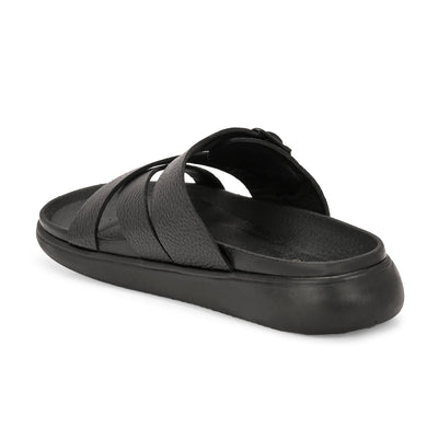 Comet Leather Slippers by Aspeerio