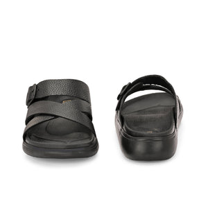 Comet Leather Slippers by Aspeerio