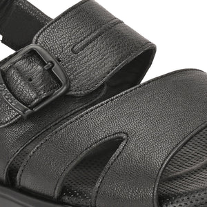 Egoss Leather Sandals For Men