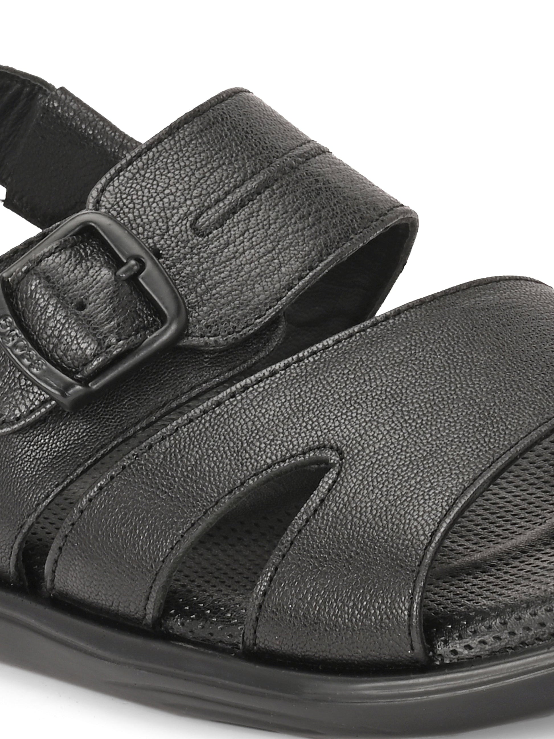 Egoss Leather Sandals For Men