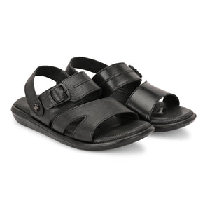 Egoss Leather Sandals For Men